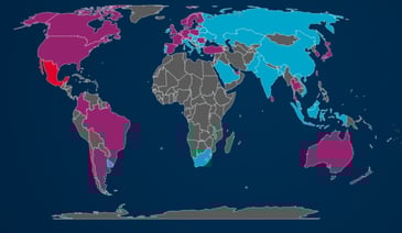Source GSMA NB IoT coverage map