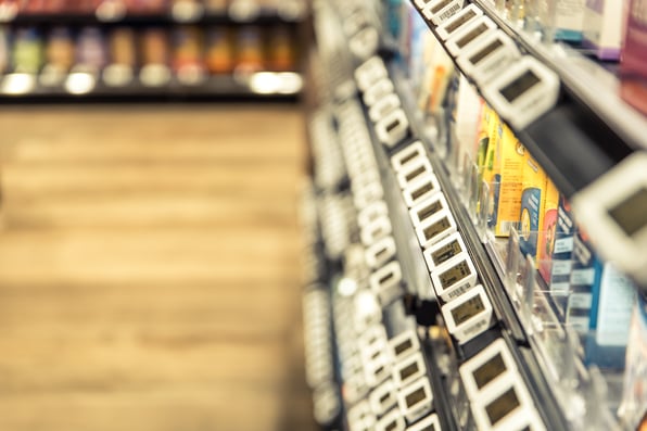 smart shelves with cellular IoT connetivity